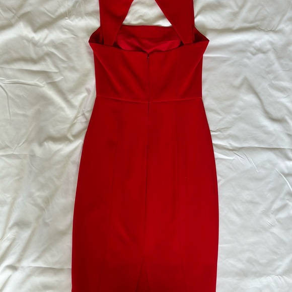 Red Cocktail Dress - Picture 3 of 7